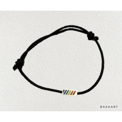 Subtle Rainbow Pride Bracelet