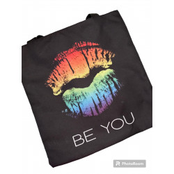 Be You canvas tote bag